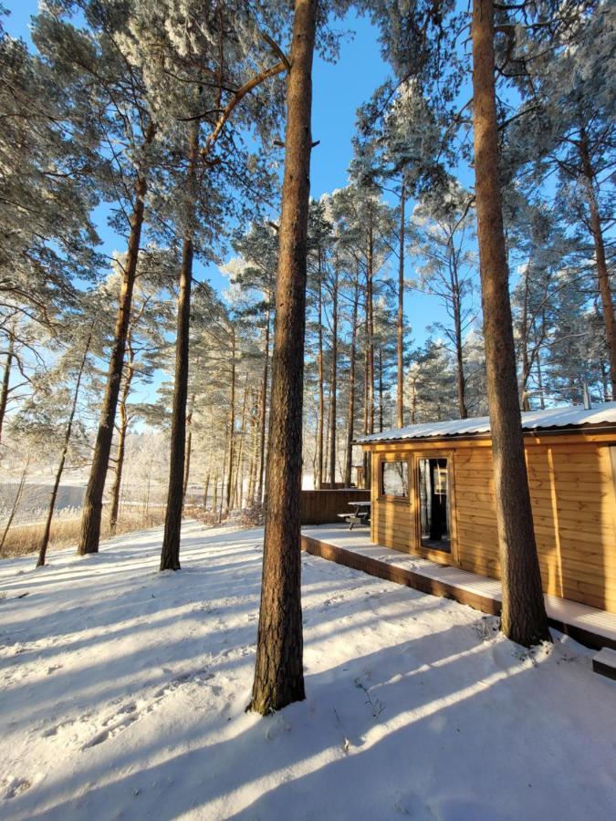 Polwysep Lipa Villa Wdzydze Tucholskie Exteriör bild